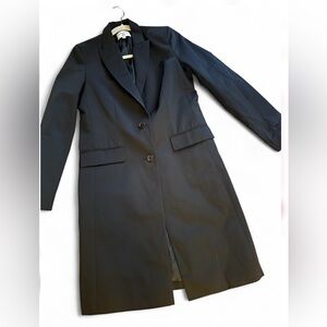 Carine Roitfeld x Uniqlo Jacket Womens
Medium Black Long Blazer Coat